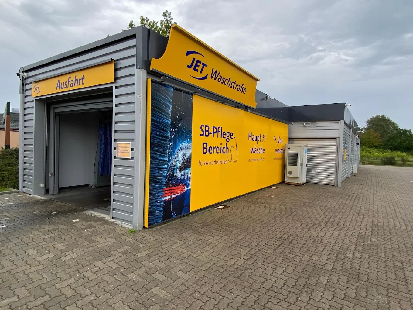 JET Waschstraße im Hanse Center Bentwisch