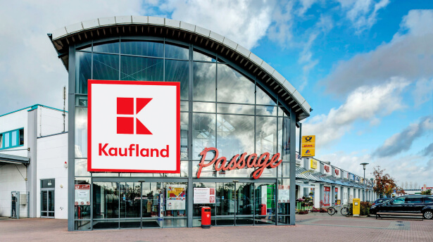 Kaufland Passage - Eingang zum Hanse Center Bentwisch